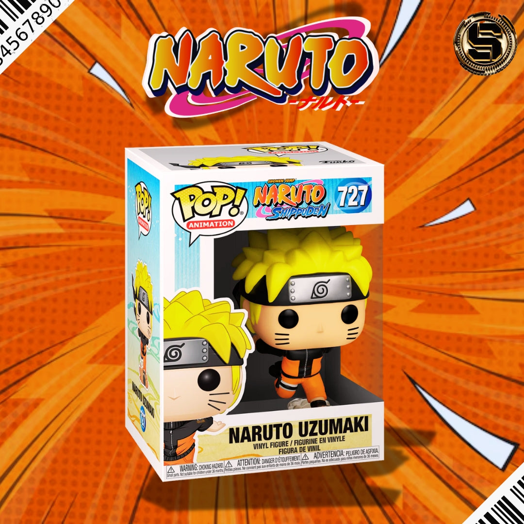 FUNKO POP ANIME NARUTO SHIPPUDEN NARUTO UZUMAKI RUNNING 727