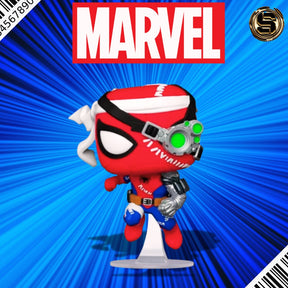 FUNKO POP MARVEL SPIDERMAN CYBORG SPIDERMAN 723 EXCLUSIVO SAHARIS