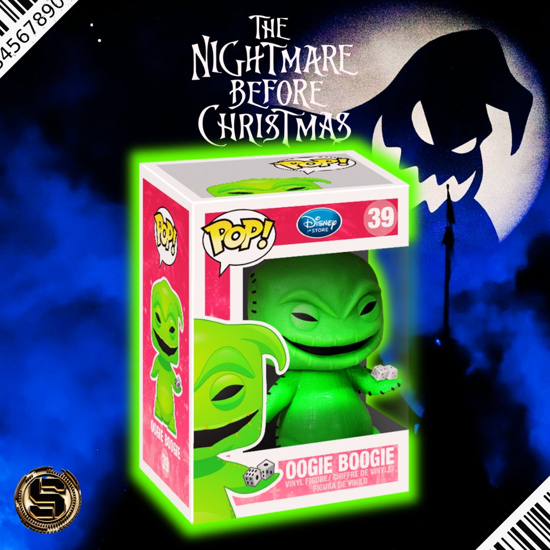 FUNKO POP DISNEY NIGHTMARE BEFORE CHRISTMAS OOGIE BOOGIE 39