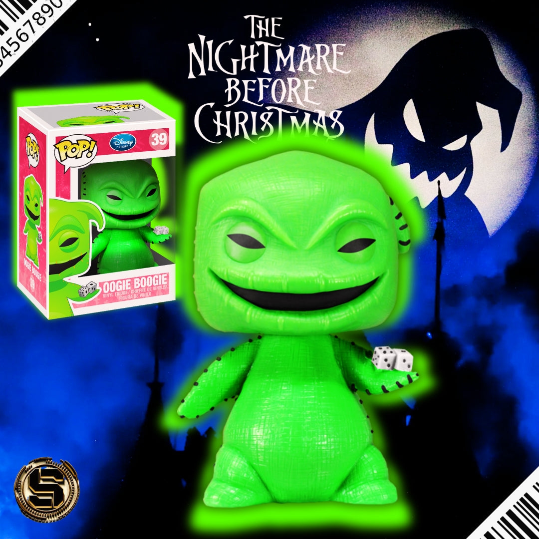 FUNKO POP DISNEY NIGHTMARE BEFORE CHRISTMAS OOGIE BOOGIE 39