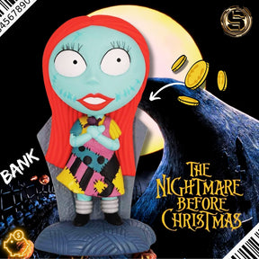 MONOGRAM DISNEY NIGHTMARE BEFORE CHRISTMAS SALLY PVC FIGURAL BANK