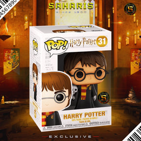 FUNKO POP MOVIES HARRY POTTER W/HEDWIG 31 EXCLUSIVO SAHARIS