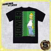 MASCARA DE LATEX PLAYERA THE SIMPSONS HOMER