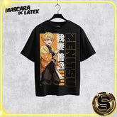 MASCARA DE LATEX PLAYERA DEMON SLAYER ZENITSU AGATSUMA