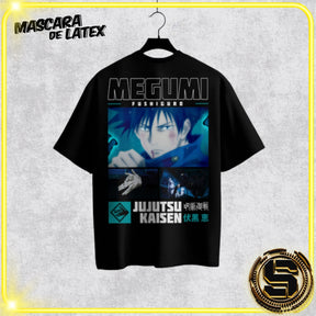 MASCARA DE LATEX PLAYERA JUJUTSU KAISEN MEGUMI