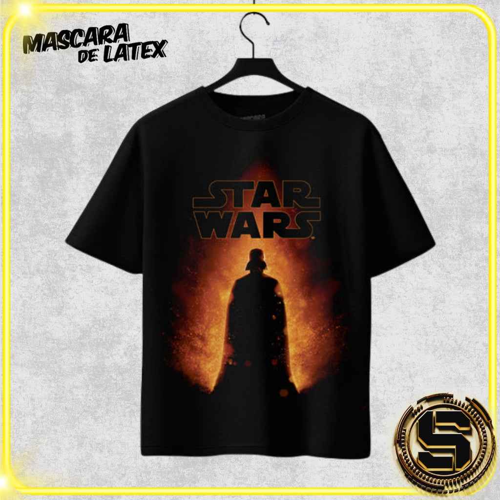 MASCARA DE LATEX PLAYERA STAR WARS FORJADO POR EL FUEGO