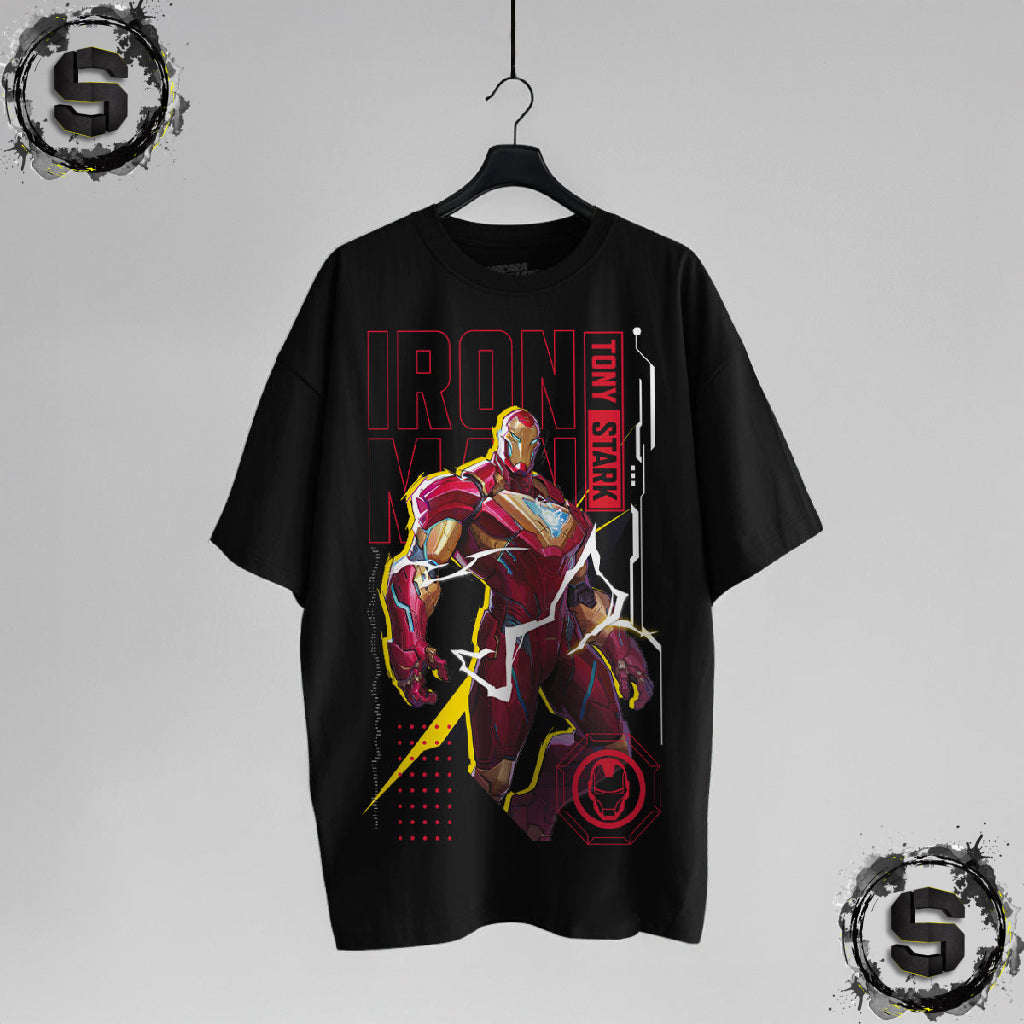 MASCARA DE LATEX PLAYERA MARVEL RIVALS TONY STARK