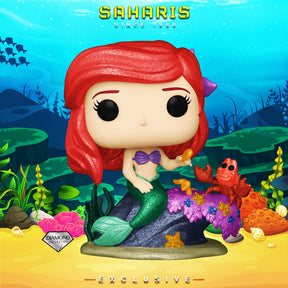 FUNKO POP DISNEY PRINCESS THE LITTLE MERMAID ARIEL 1012 EXCLUSIVO SAHARIS