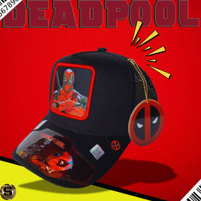 KNDIT GORRA MARVEL DEADPOOL NEGRA