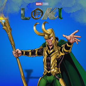 MONOGRAM MARVEL LOKI FIGURAL BANK