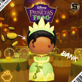 MONOGRAM DISNEY PRINCESS TIANA FIGURAL BANK