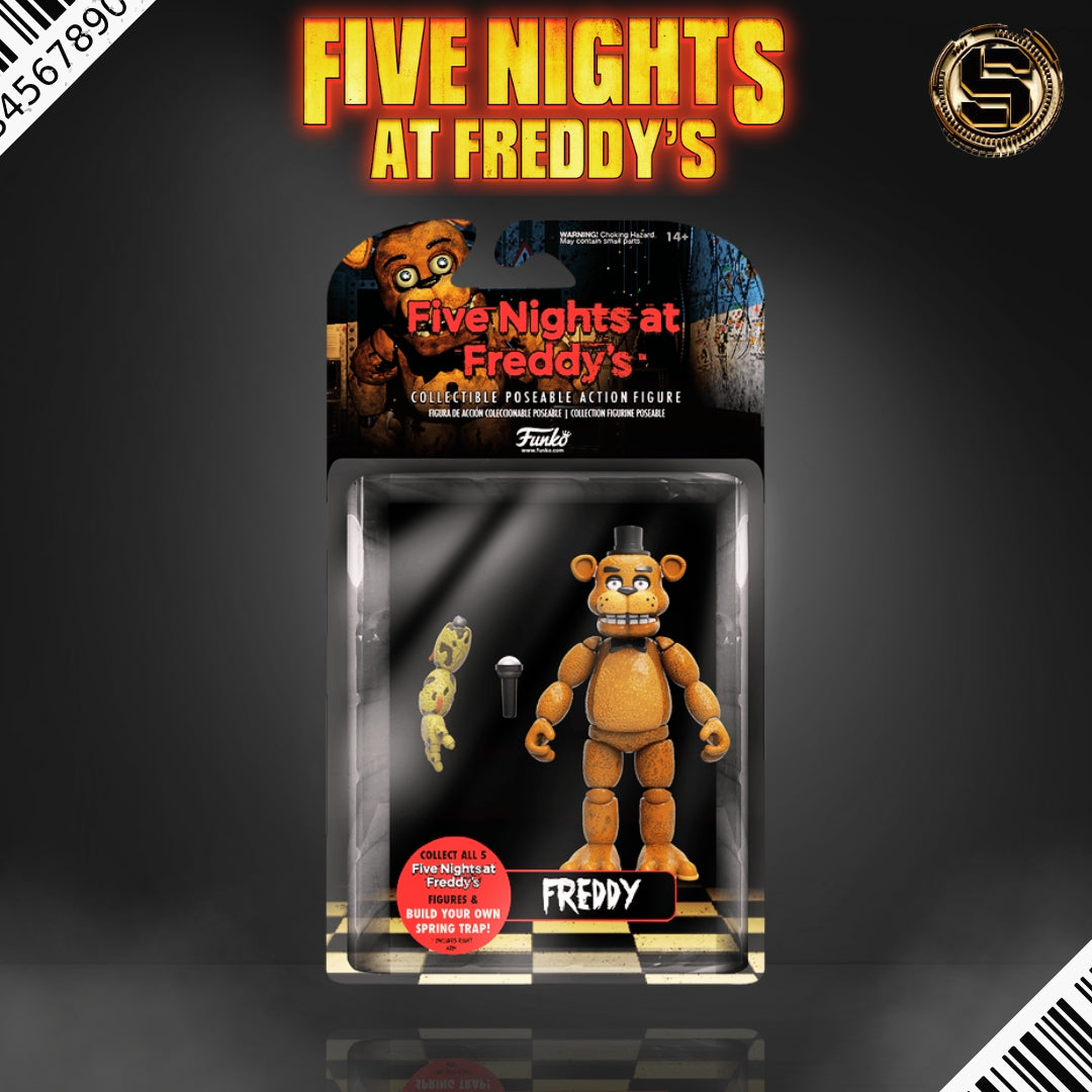 FUNKO ACTION FIGURE GAMES FIVE NIGHTS AT FREDDYS FREDDY