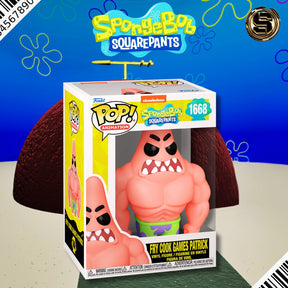 FUNKO POP ANIMATION SPONGEBOB SQUAREPANTS FRY COOK GAMES PATRICK 1668