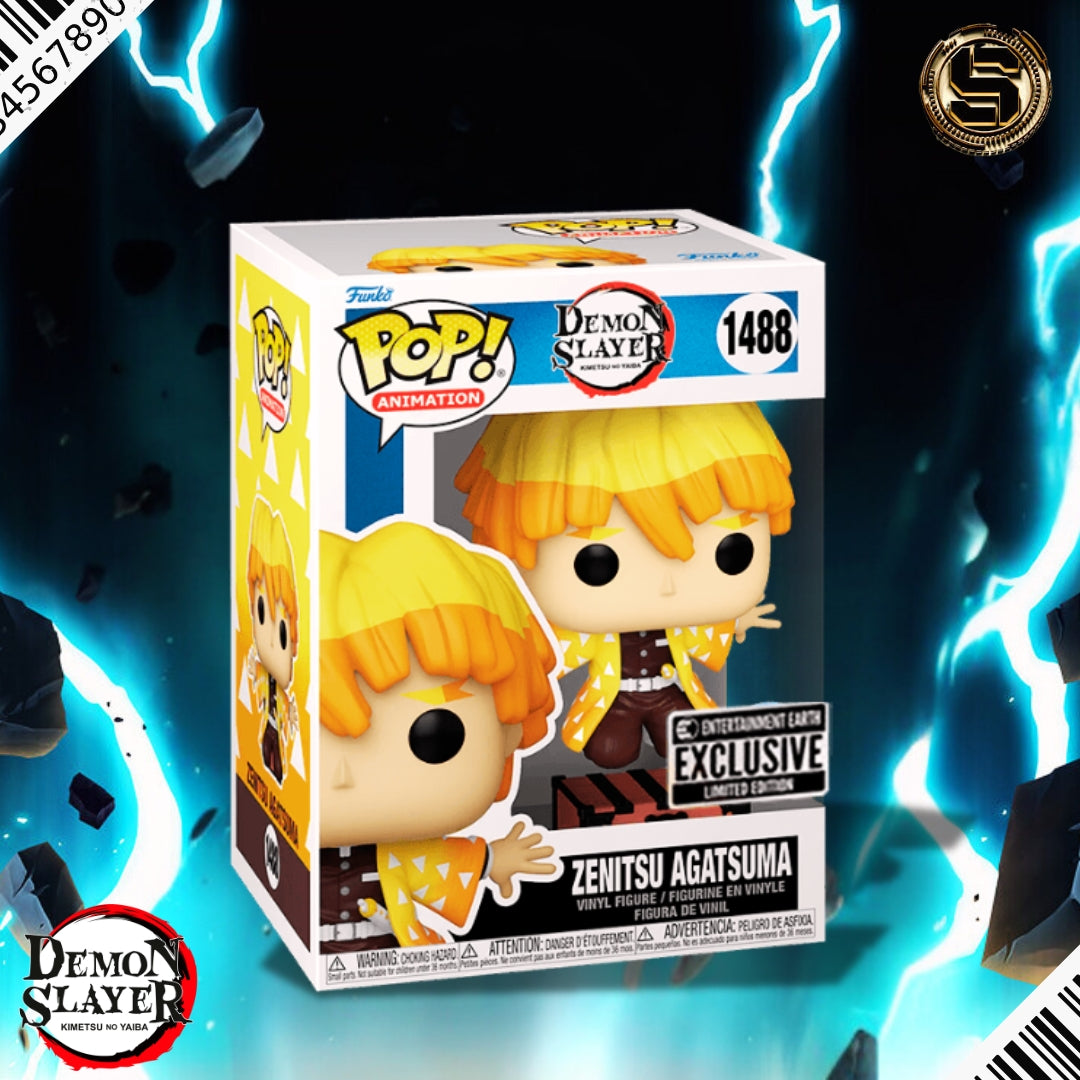 FUNKO POP ANIME DEMON SLAYER ZENITSU AGATSUMA 1488