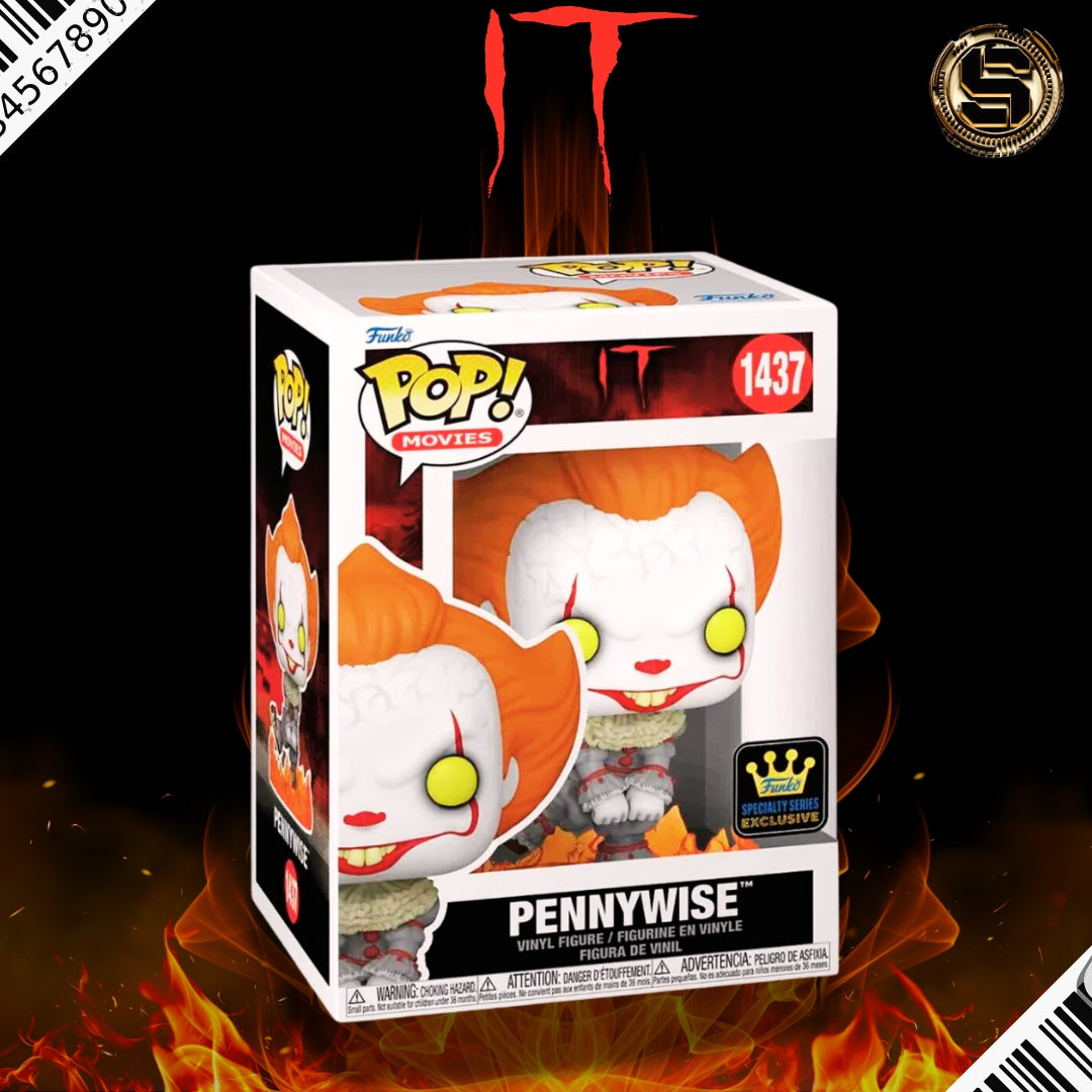 FUNKO POP MOVIES IT CHAPTER 1 PENNYWISE 1437