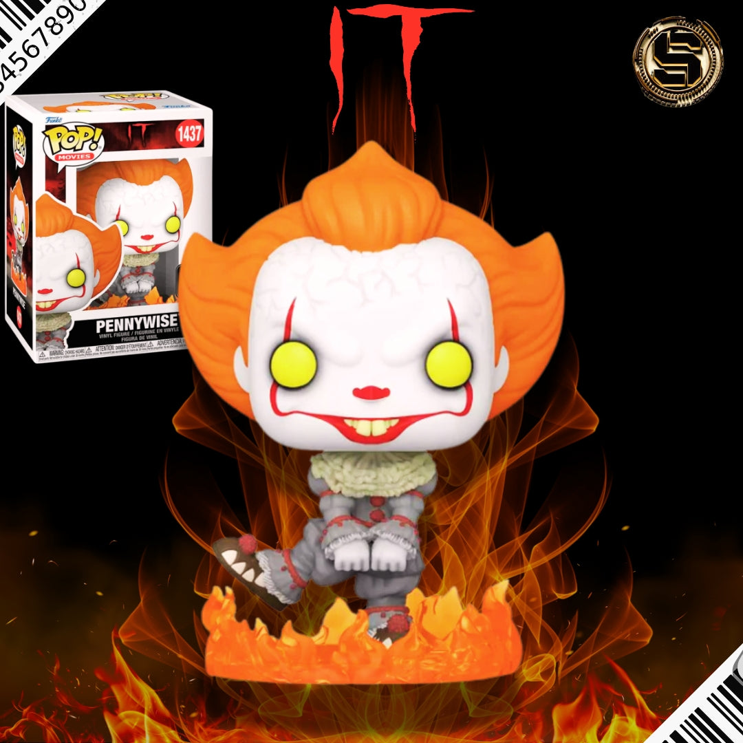 FUNKO POP MOVIES IT CHAPTER 1 PENNYWISE 1437