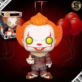 FUNKO POP 10 INCH MOVIES IT CHAPTER TWO PENNYWISE 786