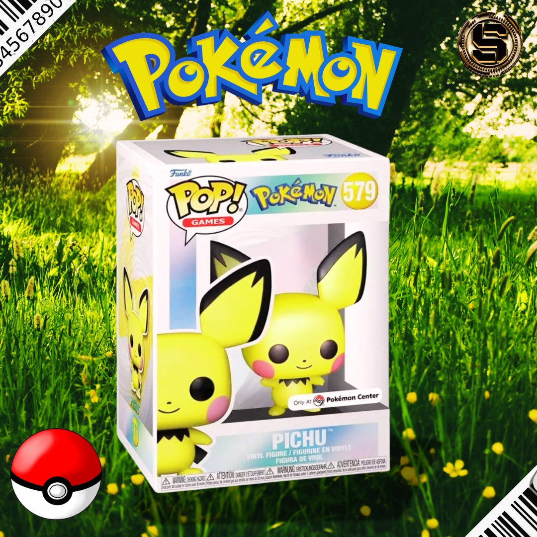 FUNKO POP GAMES POKEMON PICHU 579 PRL