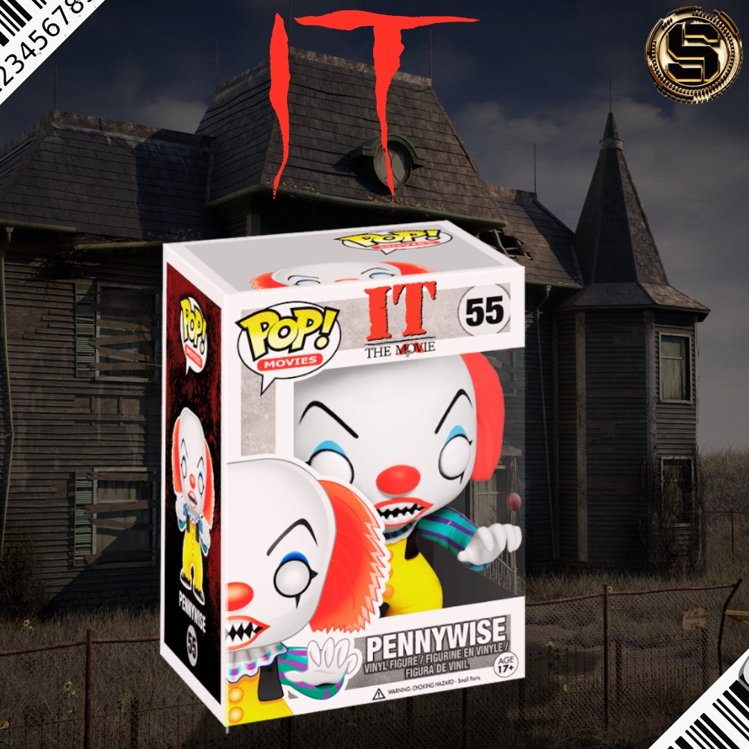 FUNKO POP MOVIES IT THE MOVIE PENNYWISE 55