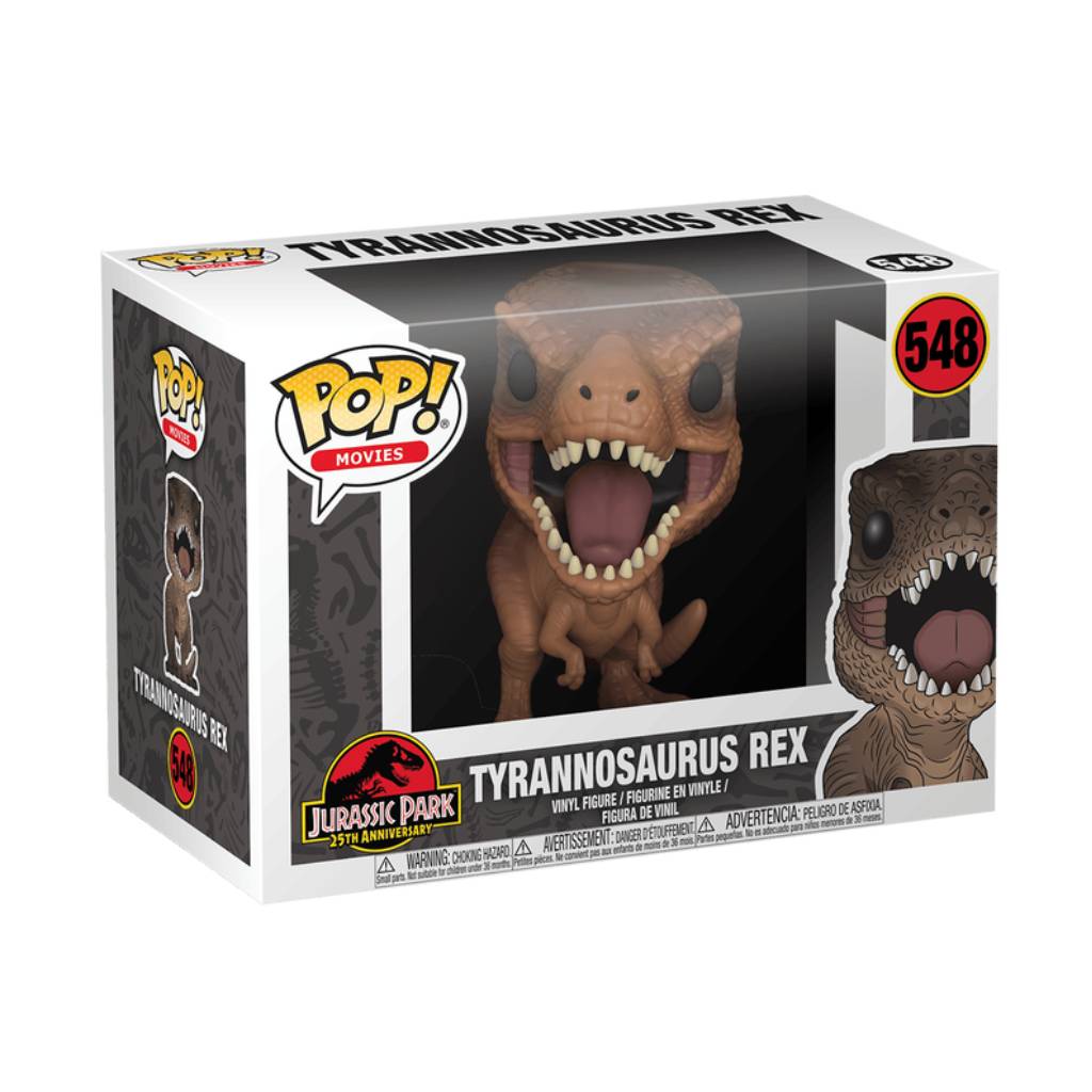 FUNKO POP MOVIES JURASSIC PARK 25 YEARS TYRANNOSAURUS REX 548