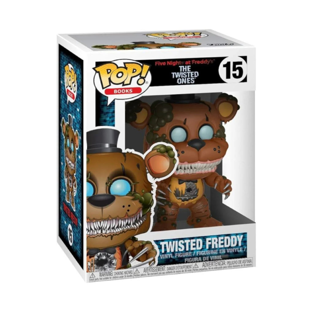 FUNKO POP BOOKS FIVE NIGHTS AT FREDDYS THE TWISTED ONES TWISTED FREDDY 15