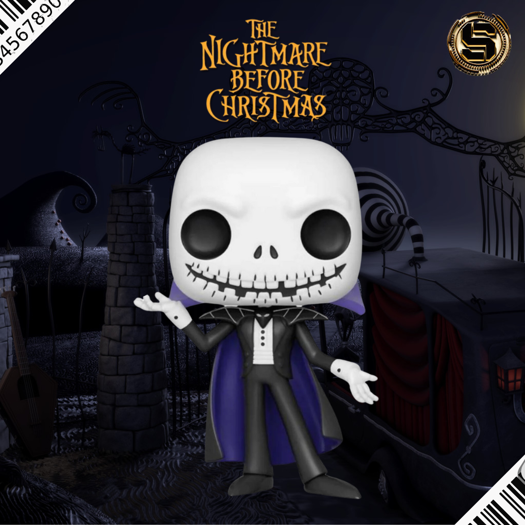 FUNKO POP DISNEY NIGHTMARE BEFORE CHRISTMAS VAMPIRE JACK 598 GW