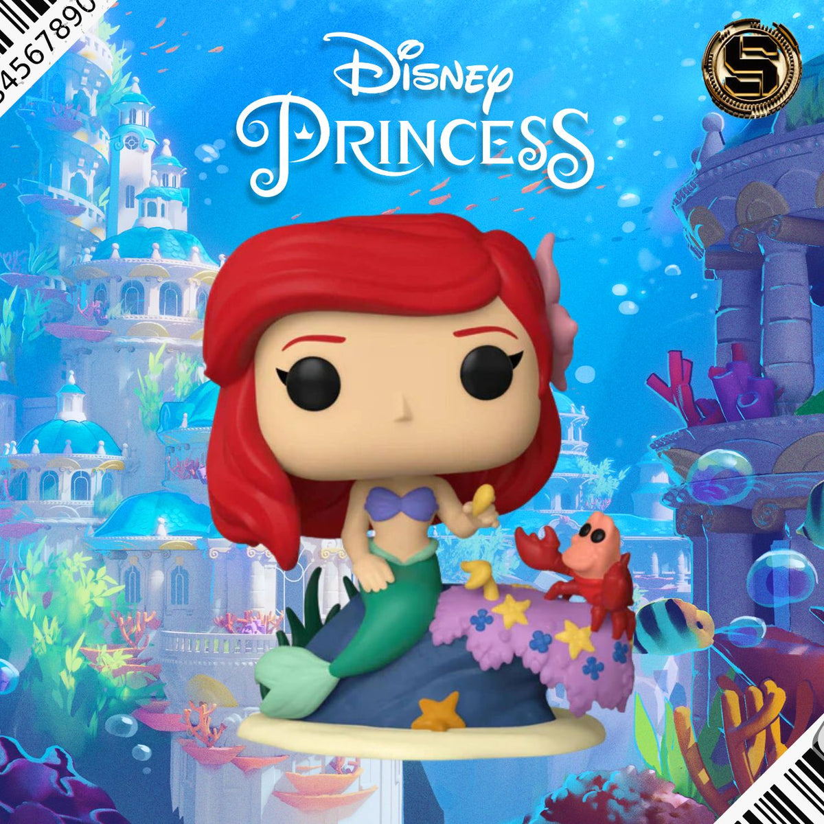 FUNKO POP DISNEY THE LITTLE MERMAID ULTIMATE PRINCESS ARIEL 1012