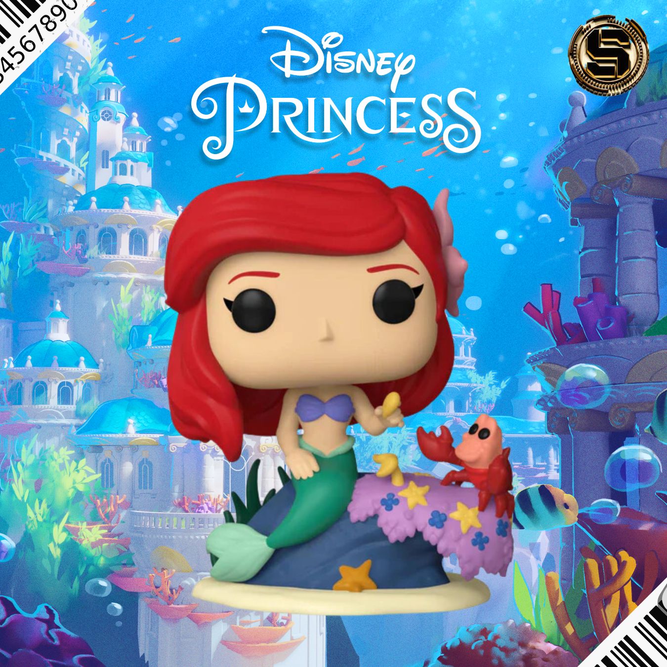 FUNKO POP DISNEY THE LITTLE MERMAID ULTIMATE PRINCESS ARIEL 1012