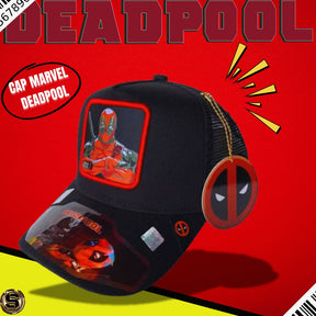 KNDIT GORRA MARVEL DEADPOOL NEGRA