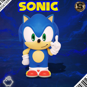 MONOGRAM GAMES SONIC THE HEDGEHOG SONIC FIGURAL BANK