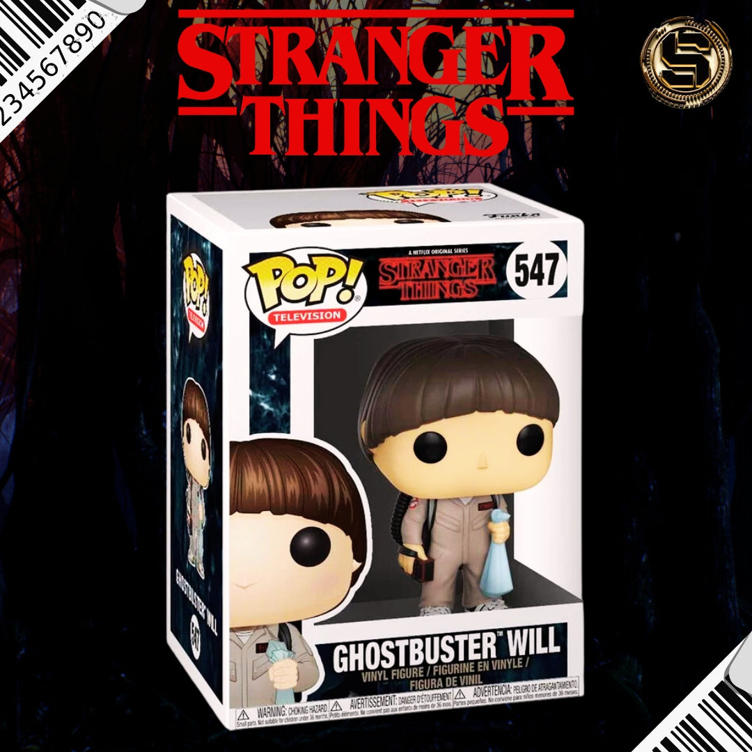 FUNKO POP TV STRANGER THINGS GHOSTBUSTER WILL 547