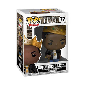 FUNKO POP ROCKS NOTORIOUS B.I.G. WITH CROWN 77