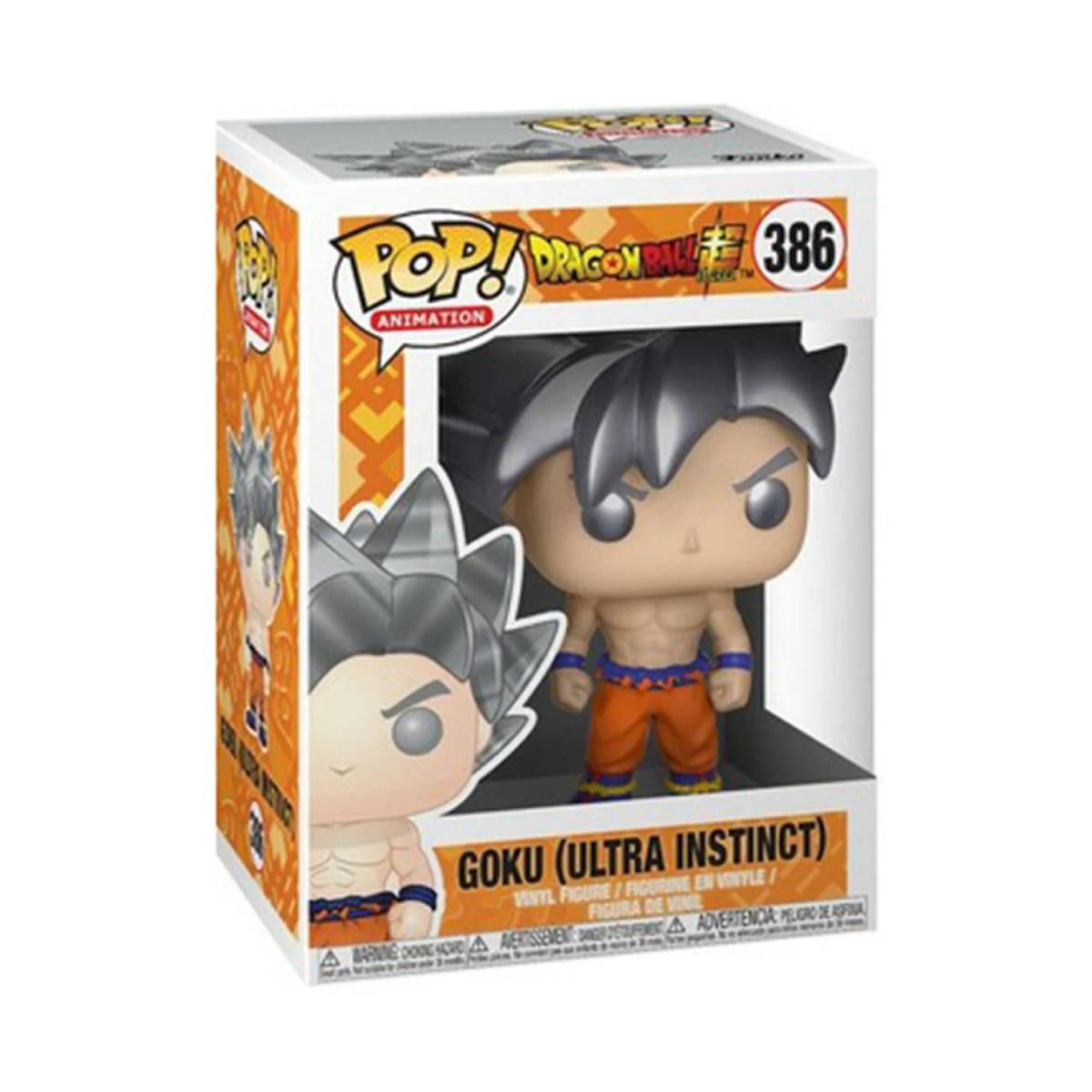 FUNKO POP ANIME DRAGON BALL SUPER GOKU ULTRA INSTINCT 386