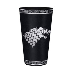 ABYSTYLE MUG TV GAME OF THRONES HOUSE STARK 14 OZ SIGIL GLASS