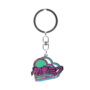 ABYSTYLE KEYCHAIN HATSUNE MIKU HEART X4