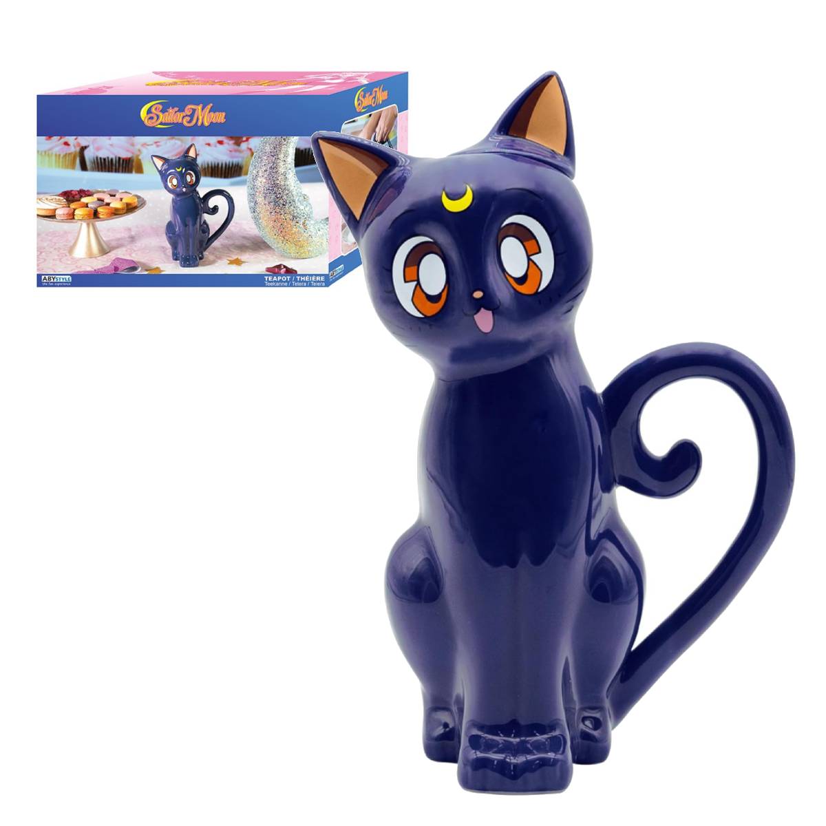 ABYSTYLE MUG ANIME SAILOR MOON TEAPOT LUNA