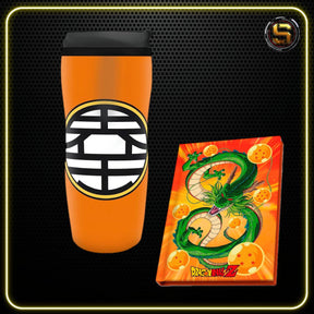 ABYSTYLE MUG ANIME DRAGON BALL MUG TUMBLER NOTEBOOK GIFT SET