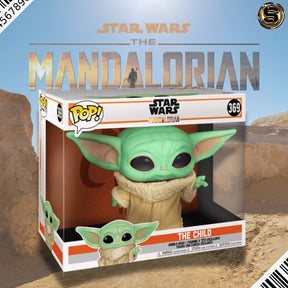 FUNKO POP STAR WARS THE MANDALORIAN THE CHILD 369 JUMBO