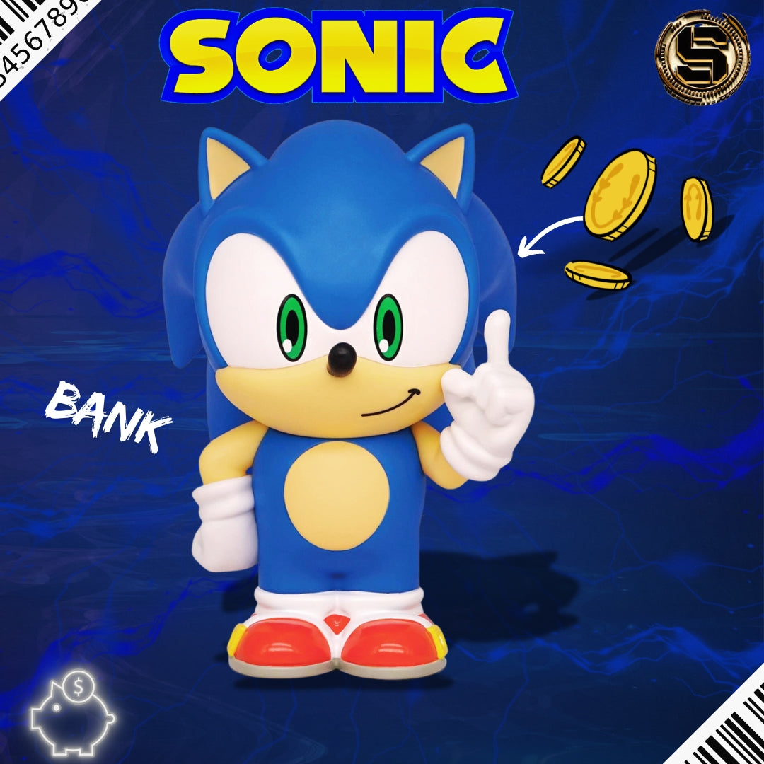 MONOGRAM GAMES SONIC THE HEDGEHOG SONIC FIGURAL BANK