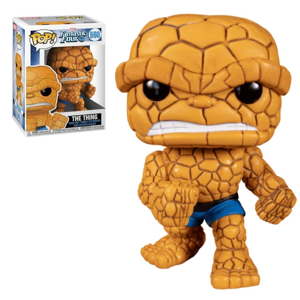 FUNKO POP MARVEL COMICS FANTASTIC FOUR THE THING 560