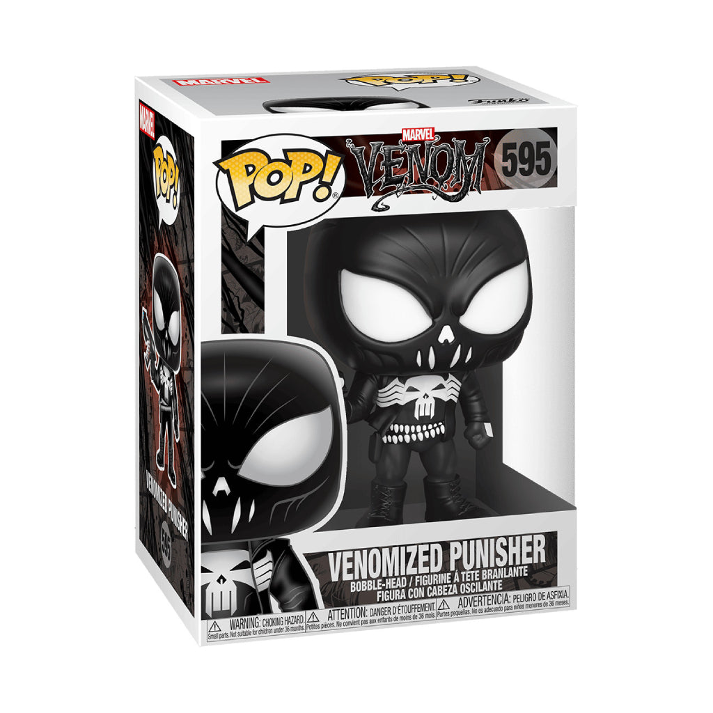 FUNKO POP MARVEL COMICS VENOM VENOMIZED PUNISHER 595