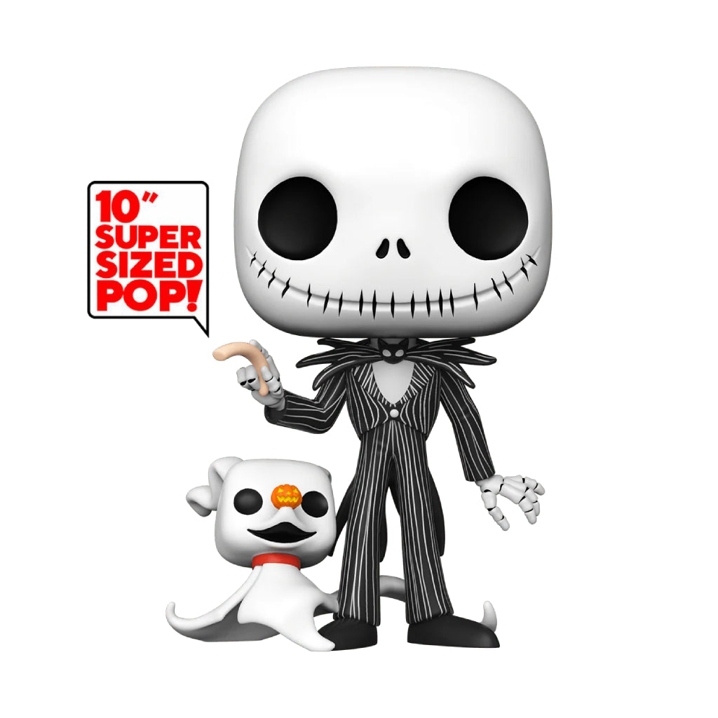 FUNKO POP DISNEY NIGHTMARE BEFORE CHRISTMAS JACK SKELLINGTON WITH ZERO 809