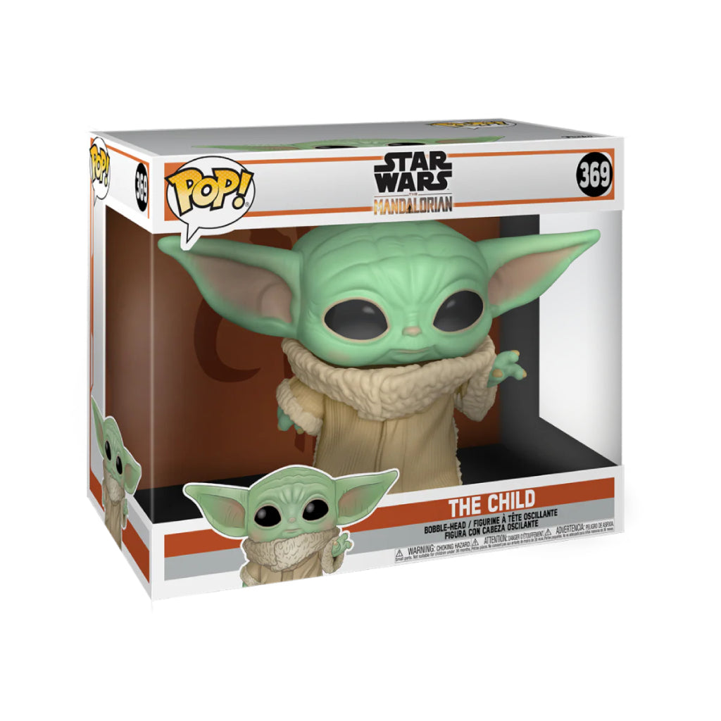 FUNKO POP STAR WARS THE MANDALORIAN THE CHILD 369 JUMBO