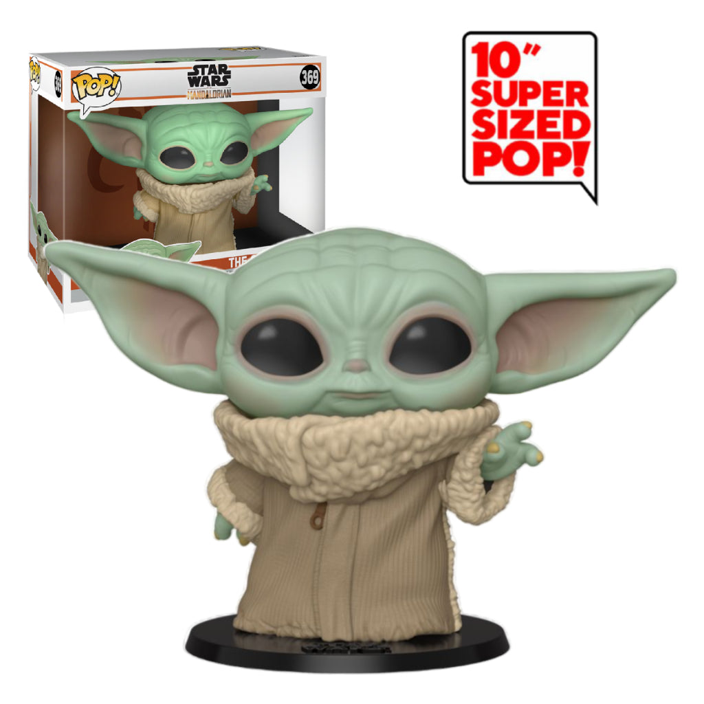 FUNKO POP STAR WARS THE MANDALORIAN THE CHILD 369 JUMBO
