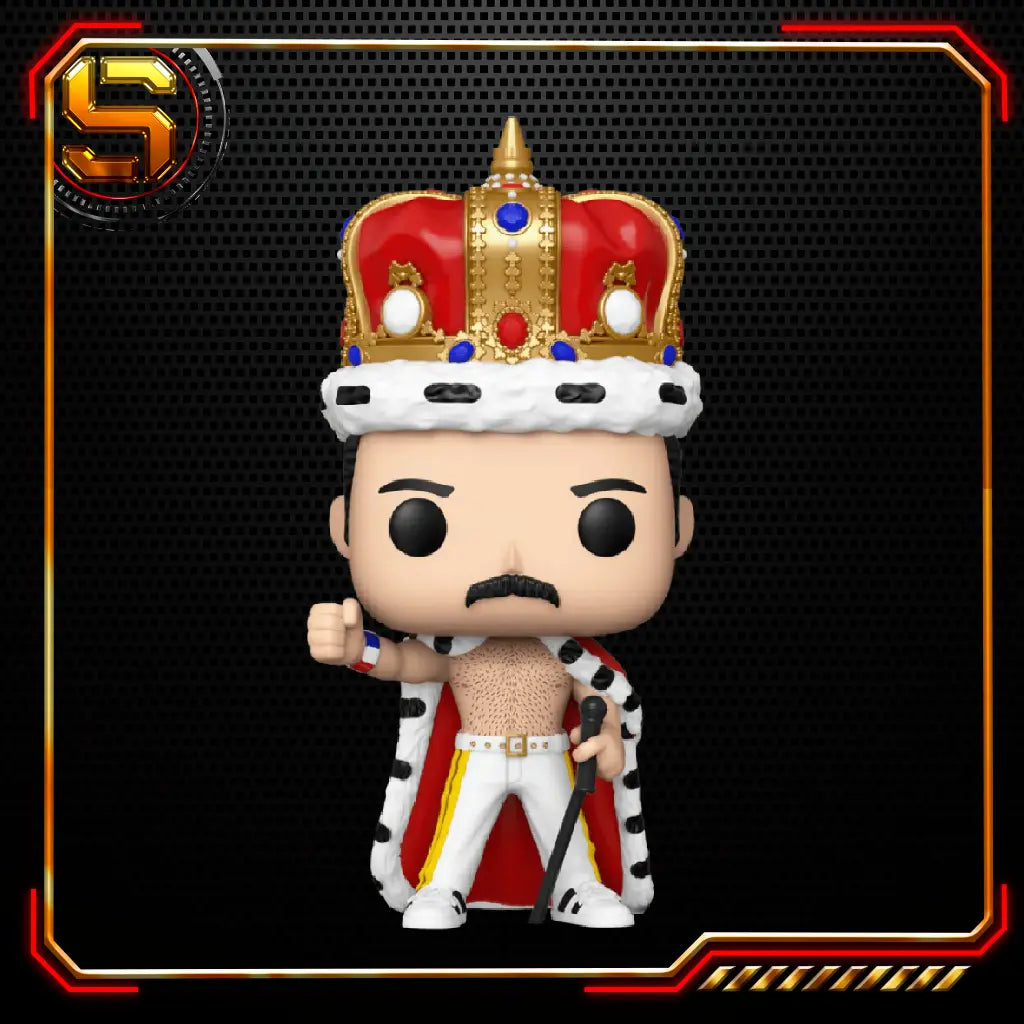 FUNKO POP ROCKS QUEEN FREDDIE MERCURY KING 184