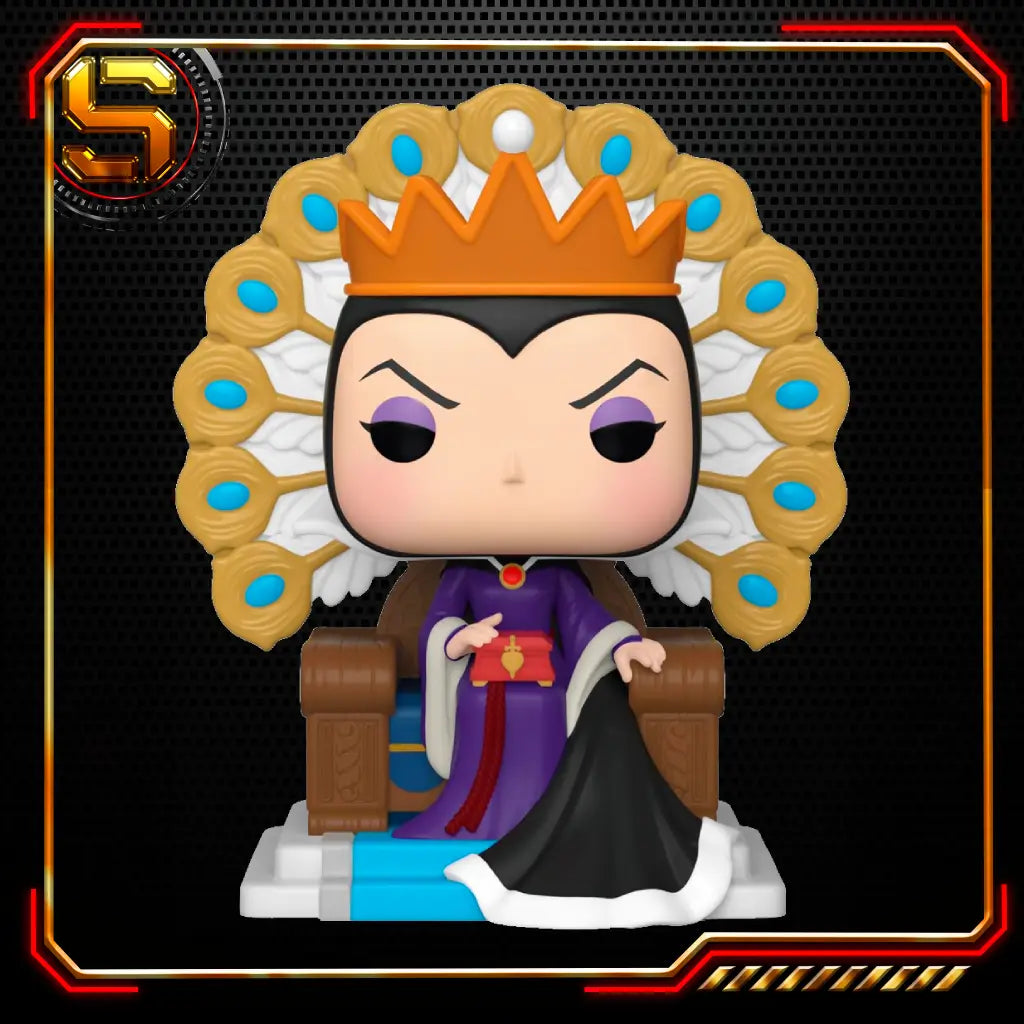FUNKO POP DELUXE DISNEY VILLAINS EVIL QUEEN ON THRONE 1088