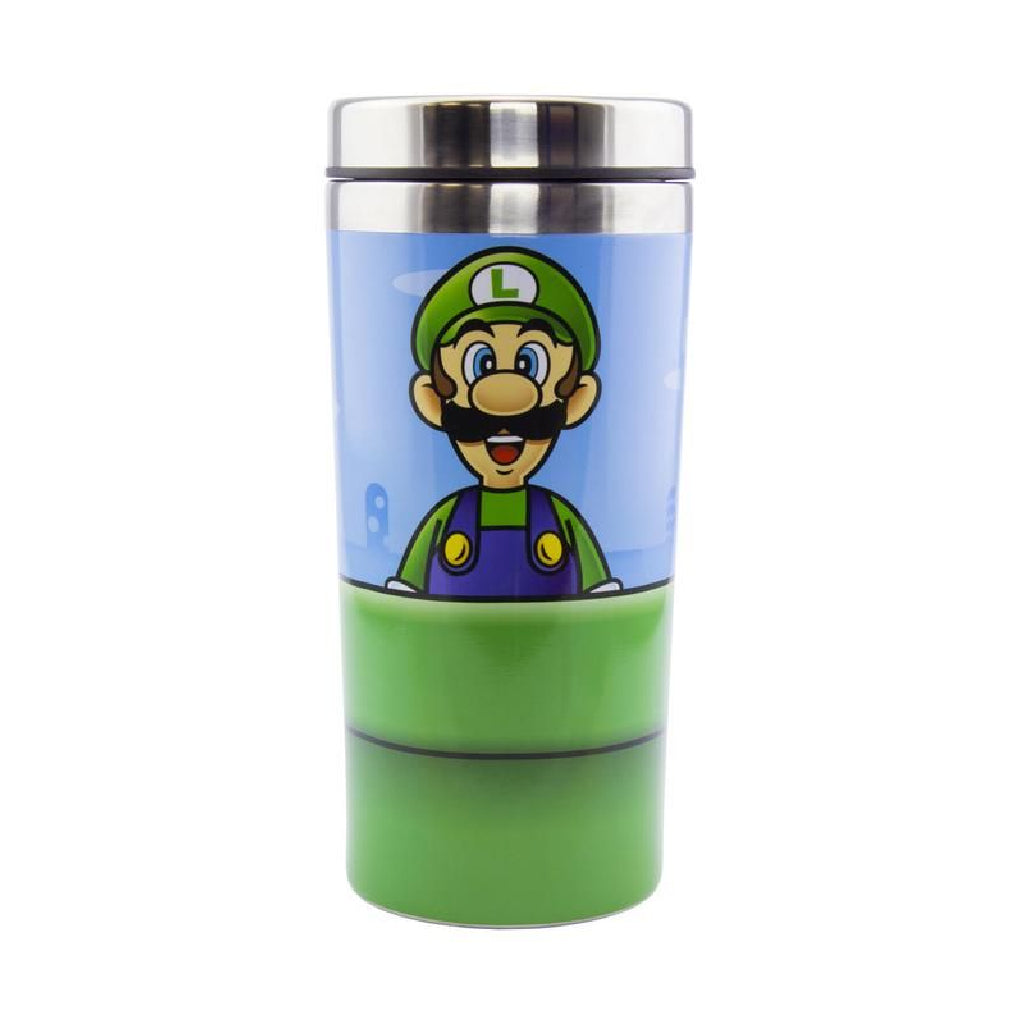 PALADONE NINTENDO SUPER MARIO WARP PIPE TRAVEL MUG V2