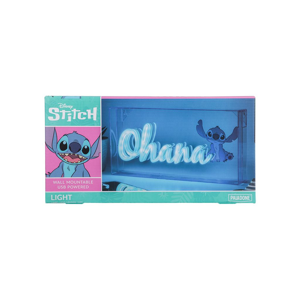 PALADONE DISNEY LILO AND STITCH STITCH OHANA LED NEON LIGHT
