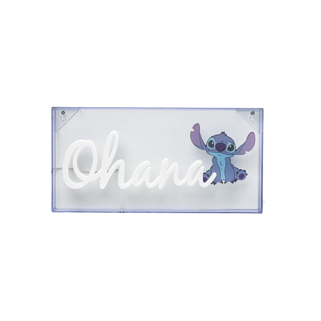 PALADONE DISNEY LILO AND STITCH STITCH OHANA LED NEON LIGHT
