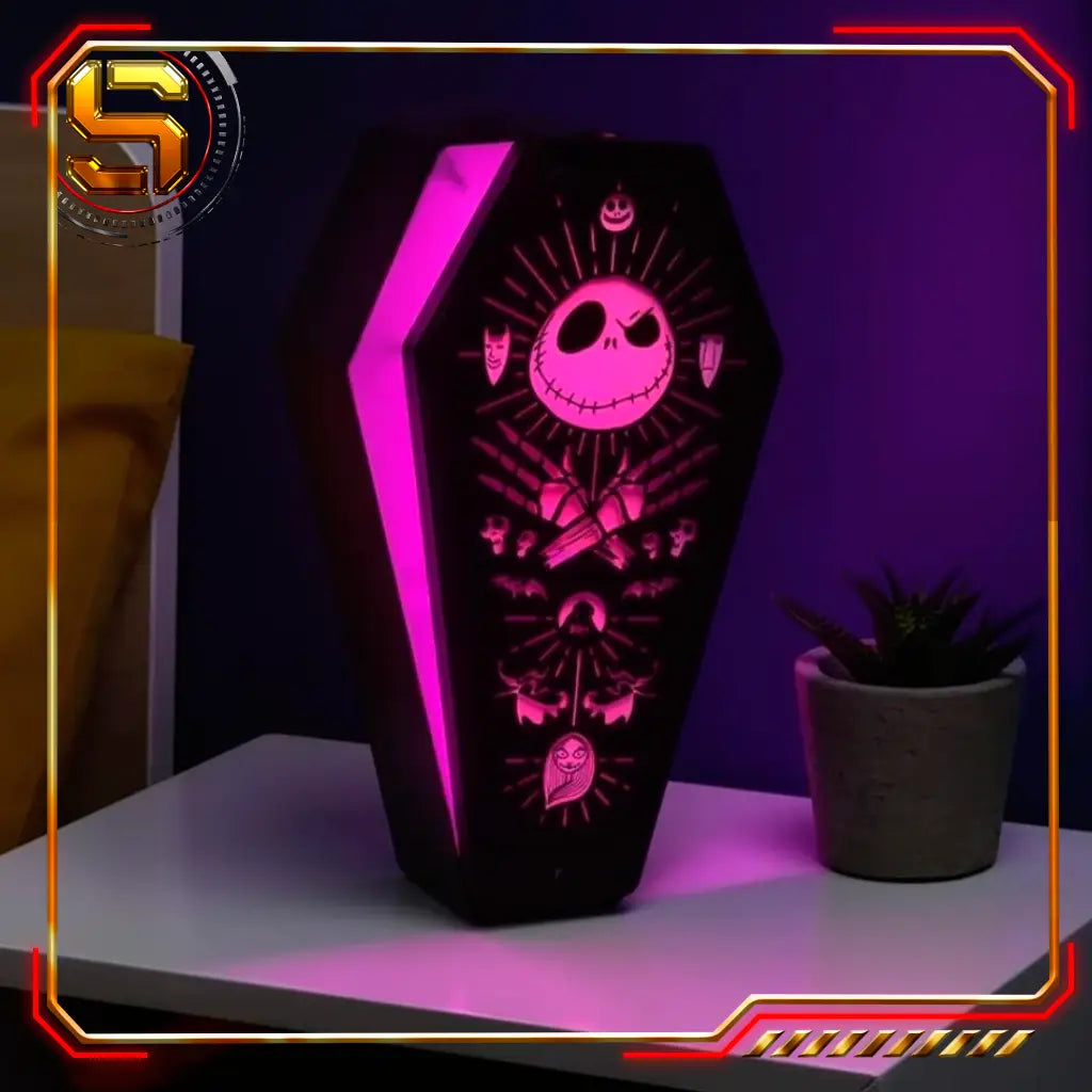 PALADONE DISNEY NIGHTMARE BEFORE CHRISTMAS COFFIN 3D LIGHT